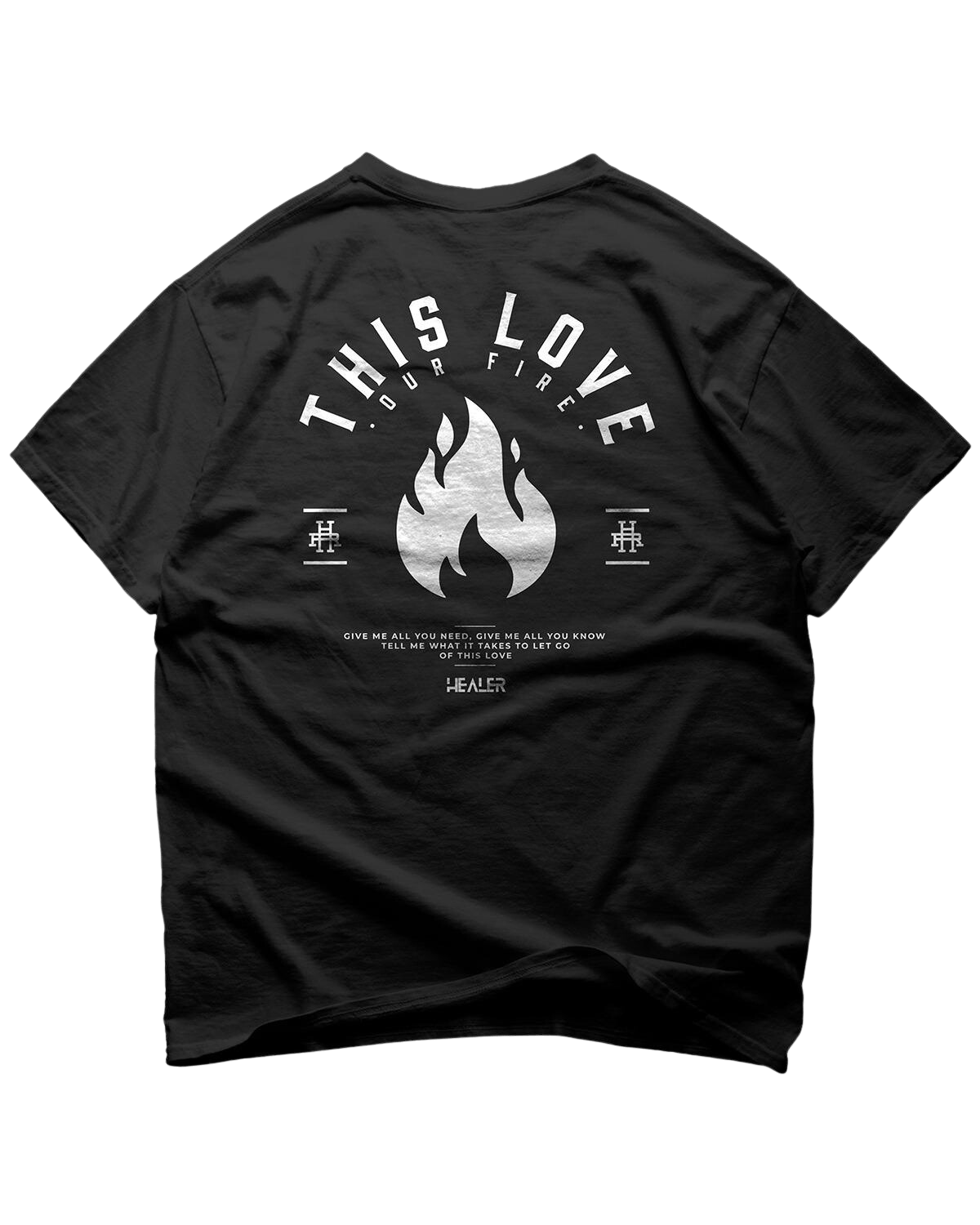 Fire Tee (Black) - thisishealer